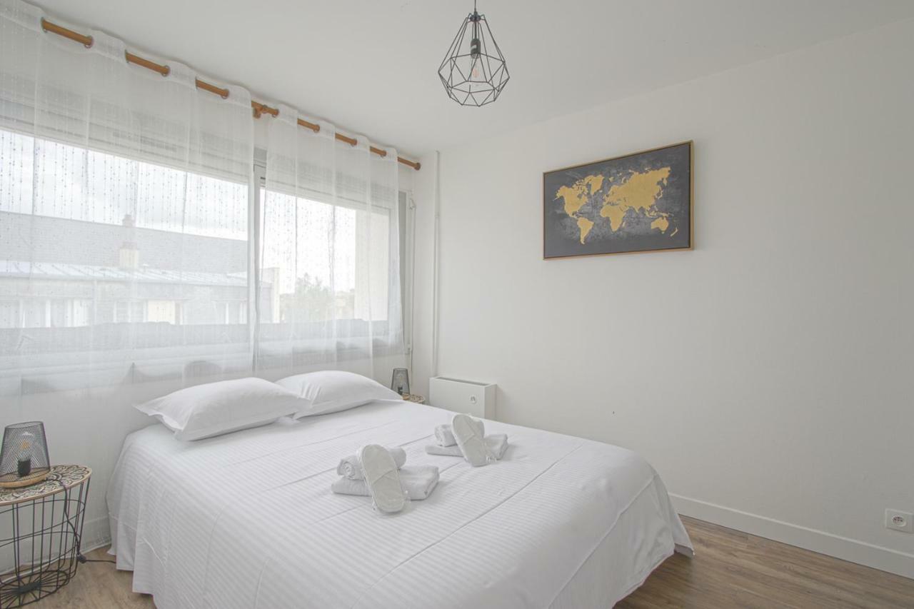 Appartement Moderne A Caen Pour 4 Personnes Bagian luar foto
