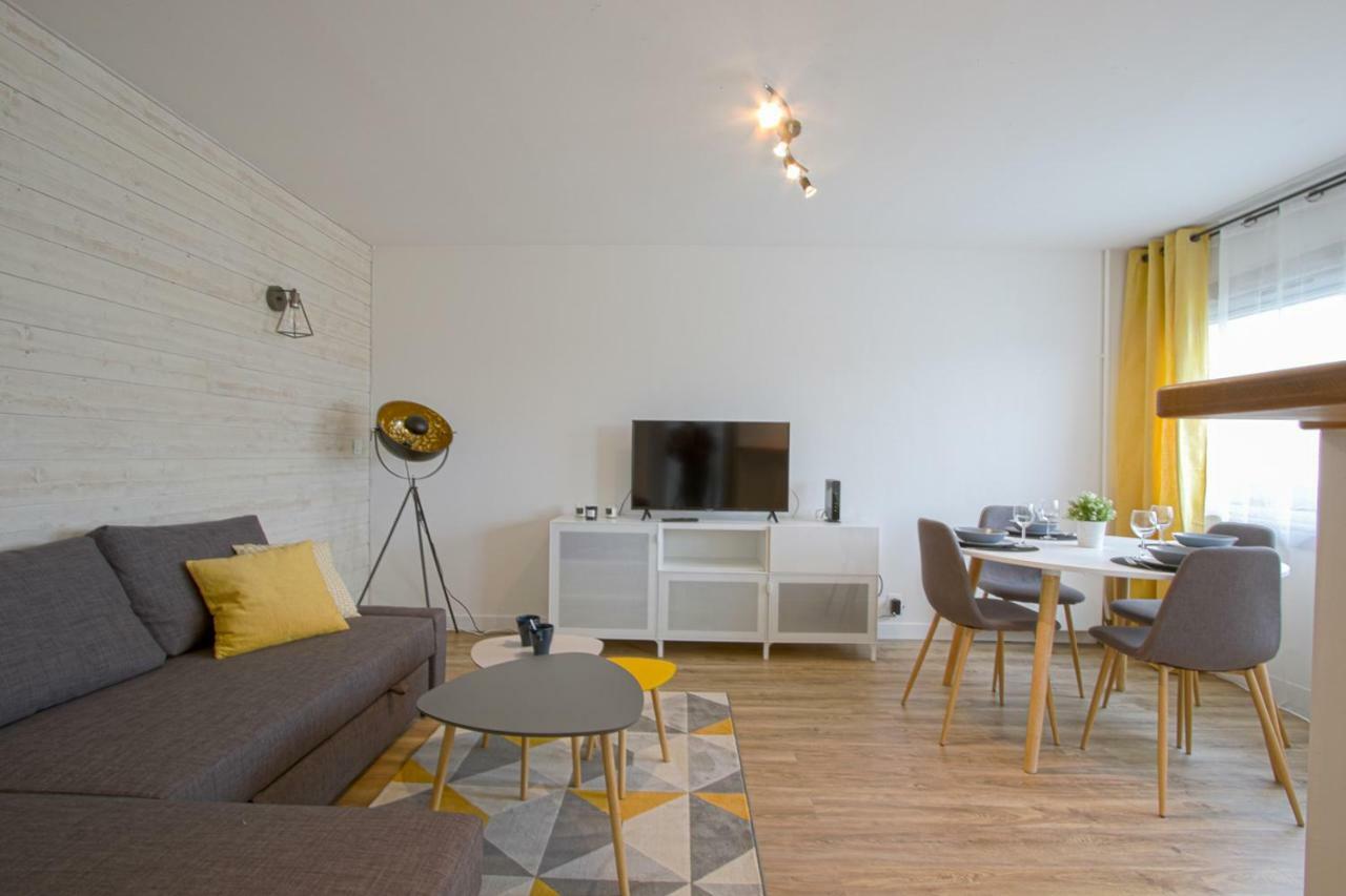 Appartement Moderne A Caen Pour 4 Personnes Bagian luar foto